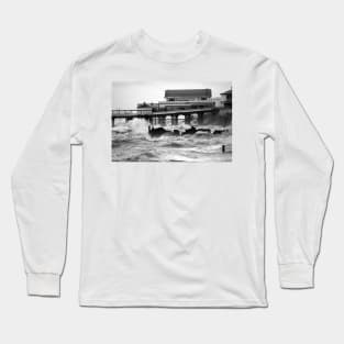 Blackpool, Rough Seas. Long Sleeve T-Shirt